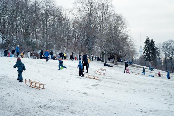 Back when it was snowing