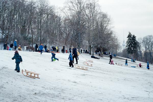 Back when it was snowing